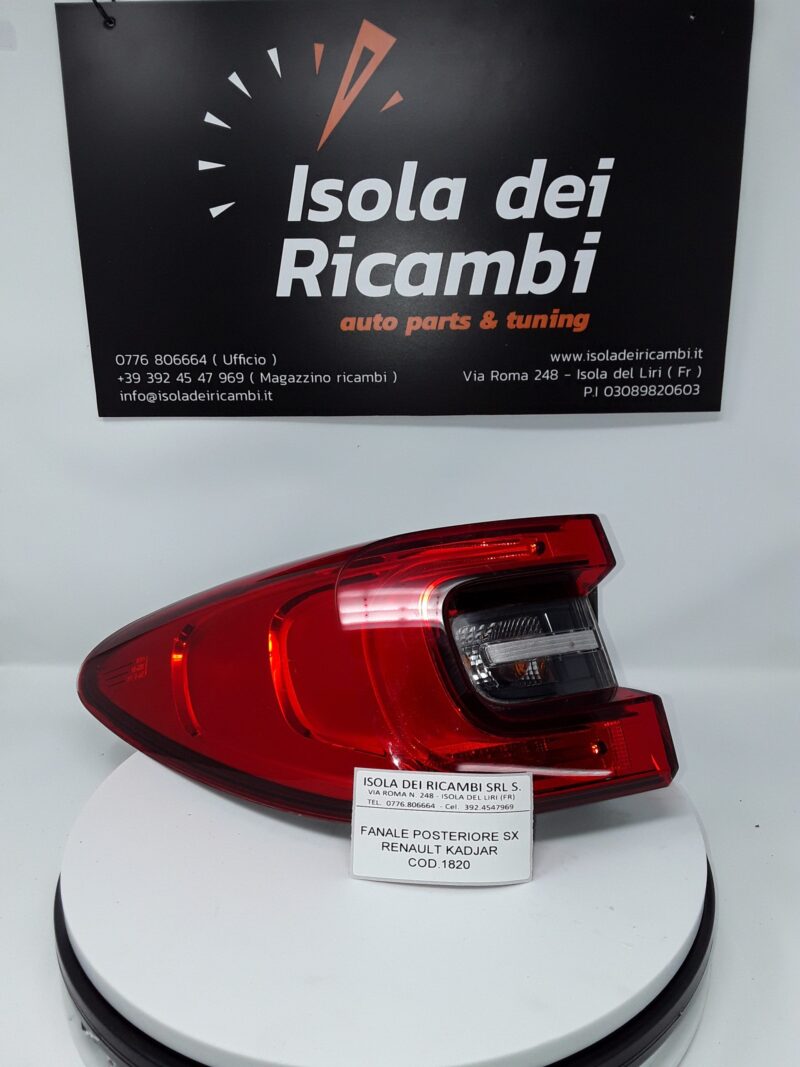 Fanale Usato - Posteriore Sinistro Renault Kadjar