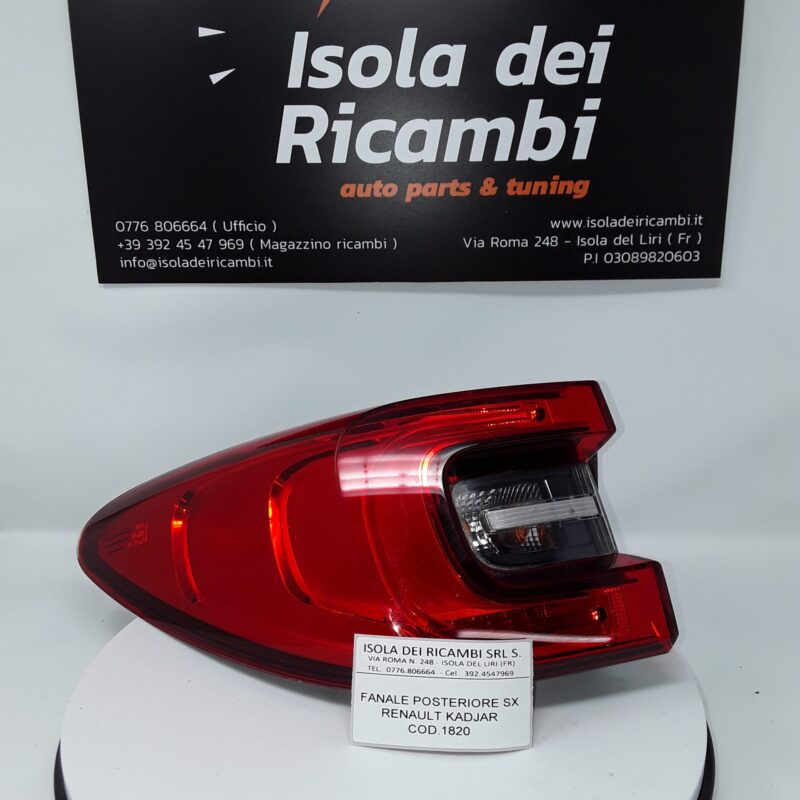 Fanale Usato - Posteriore Sinistro Renault Kadjar