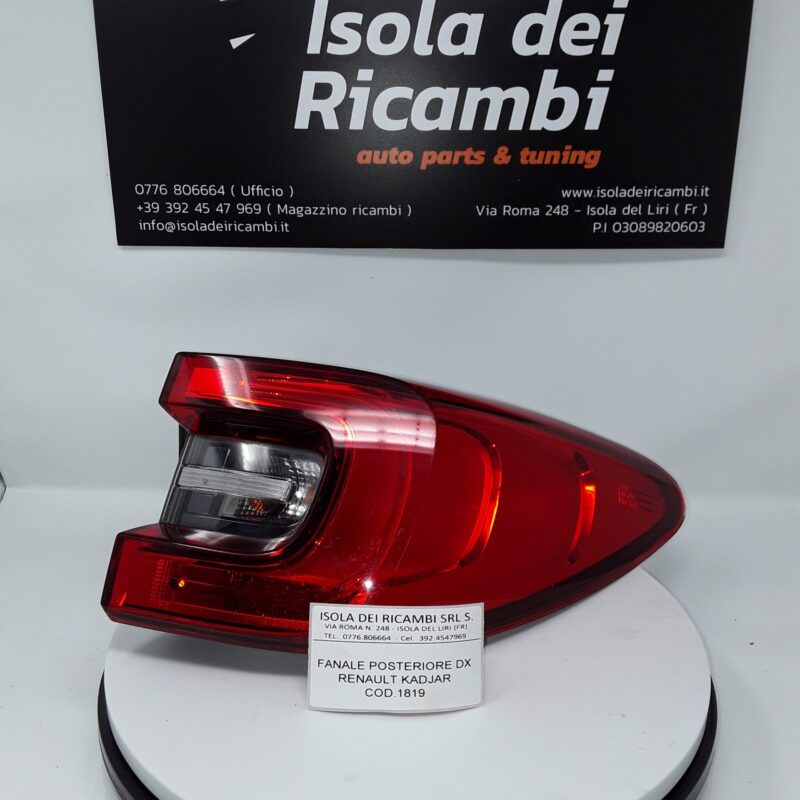 Fanale Usato -  Posteriore Destro Renault Kadjar