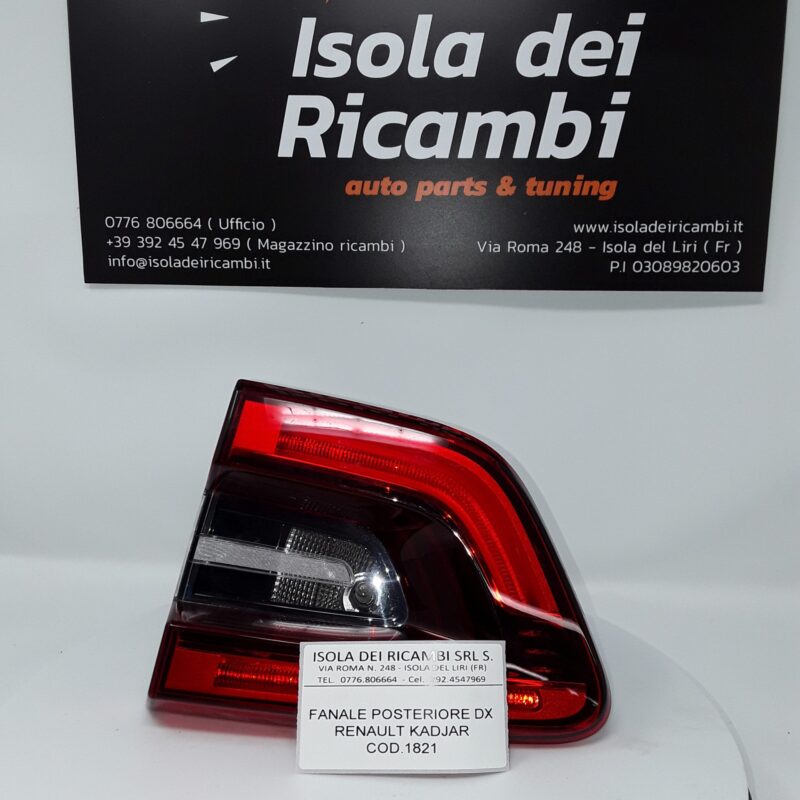 Fanale Usato -  Posteriore Destro Renault Kadjar