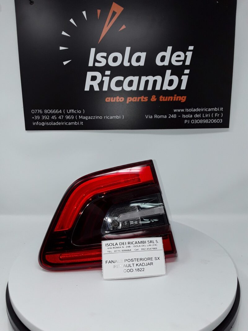 Fanale Usato -  Posteriore Sinistro Renaulr Kadjar