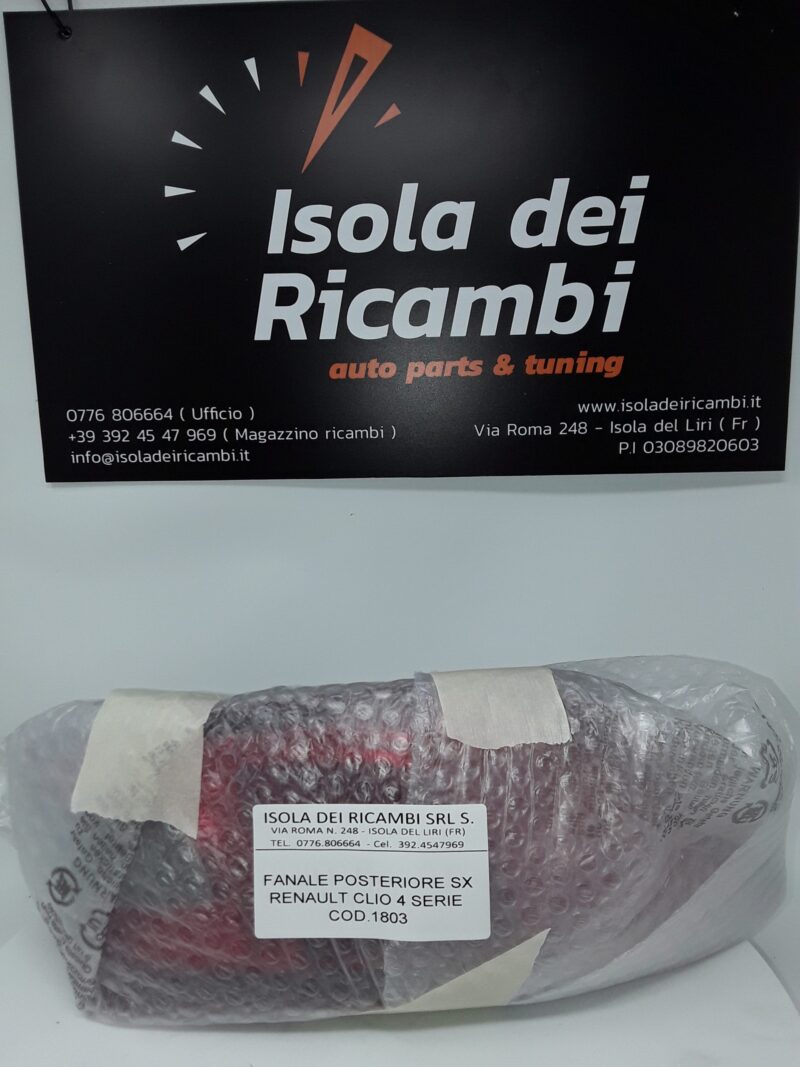 Fanale Usato - Posteriore Sinistro Renault Clio 4° Serie