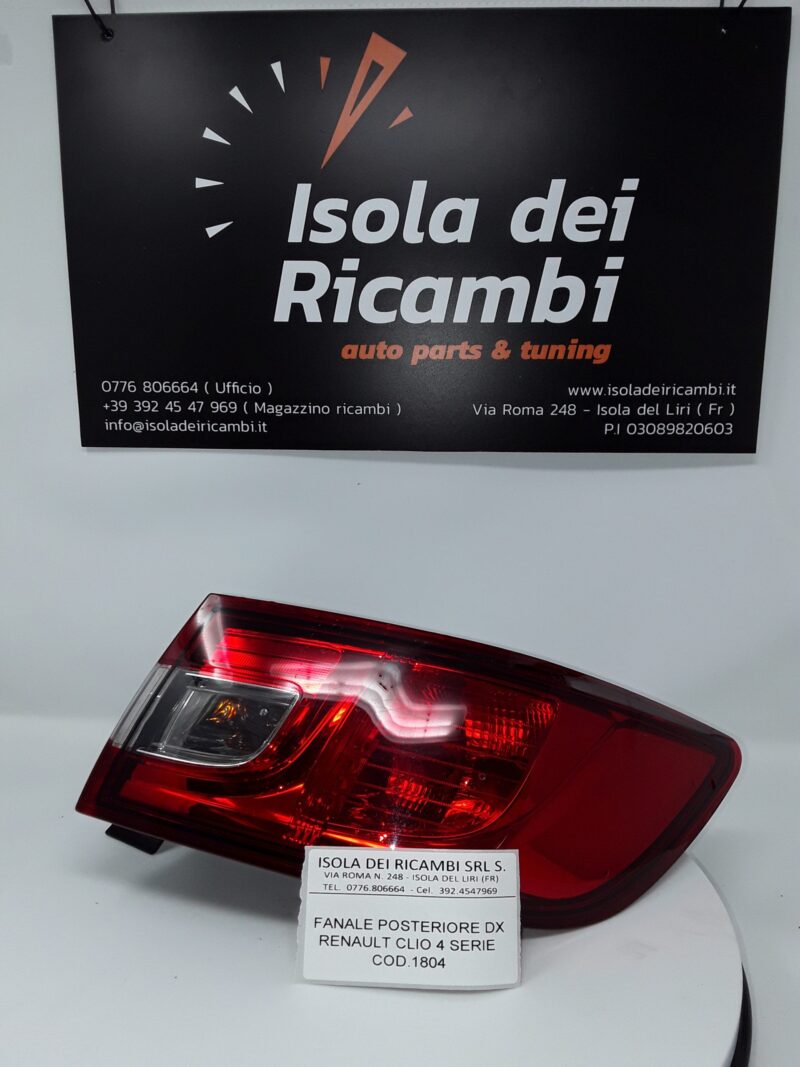 Fanale Usato - Posteriore Destro Renault Clio 4° Serie