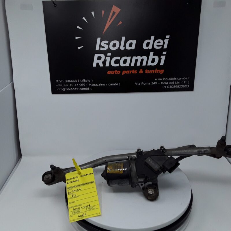 Motorino Tergicristallo Usato - Citroen C3 Valeo Anno 2000/2008