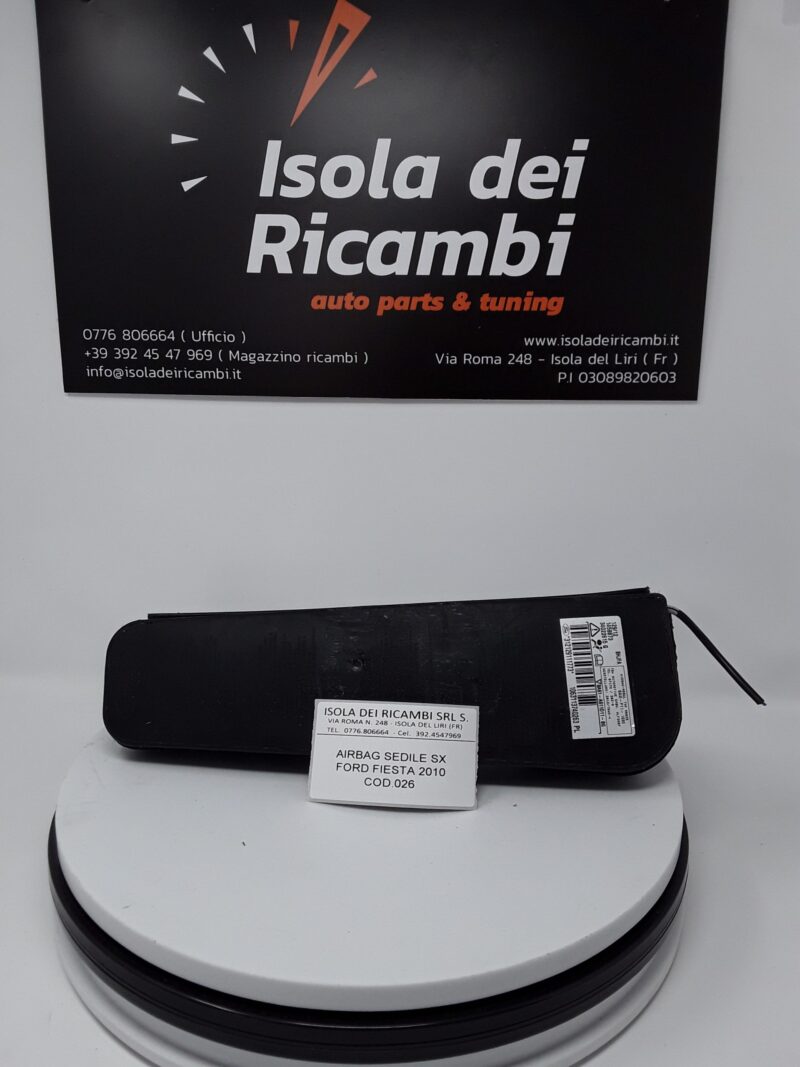 Airbag Sedile - Sinistro Ford Fiesta Anno 2010