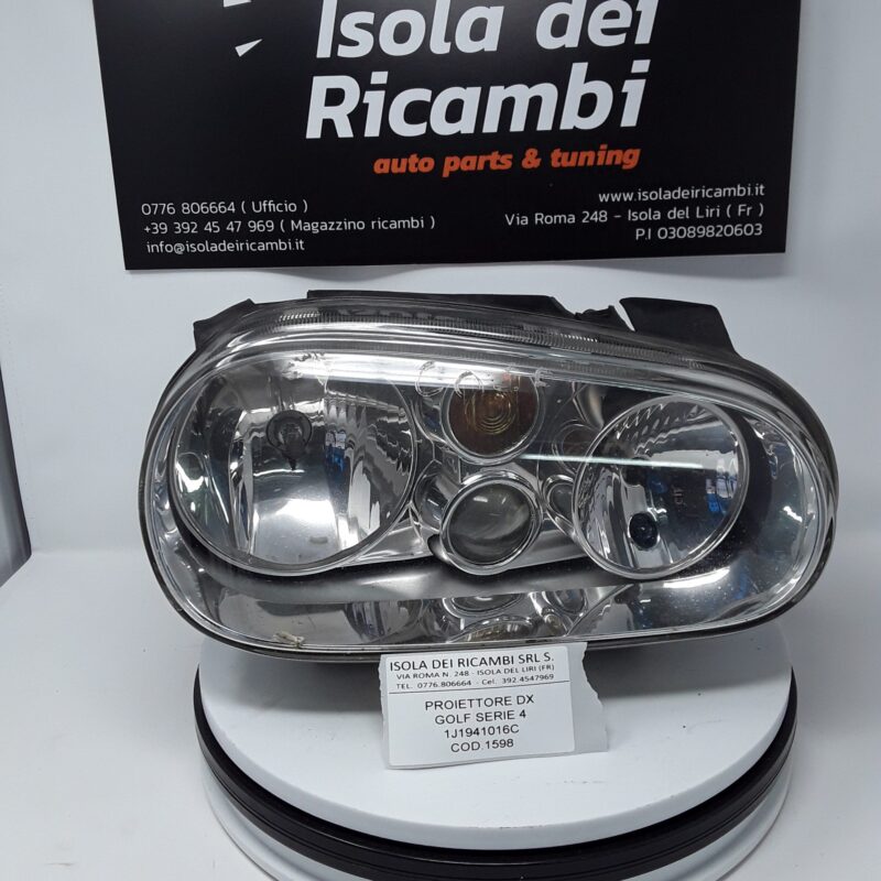 Fanale Usato - Anteriore Destro Volkswagen Golf Serie 4