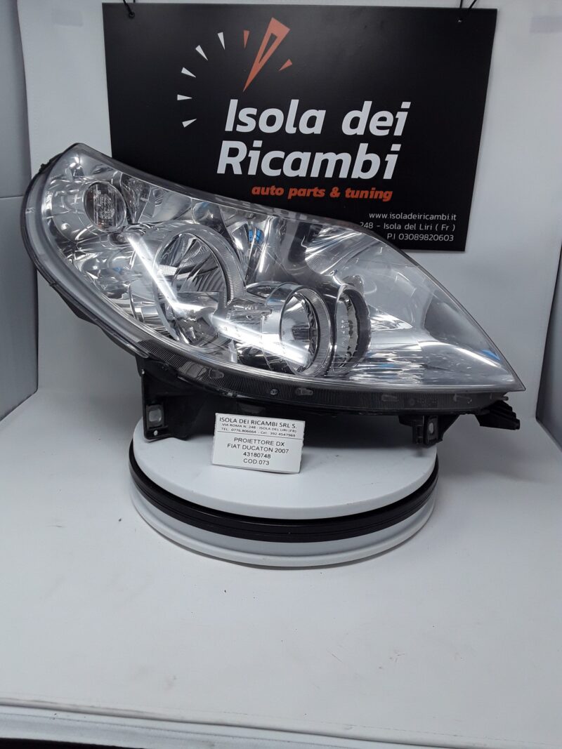 Fanale  Usato - Destro Fiat Ducato Anno 2007