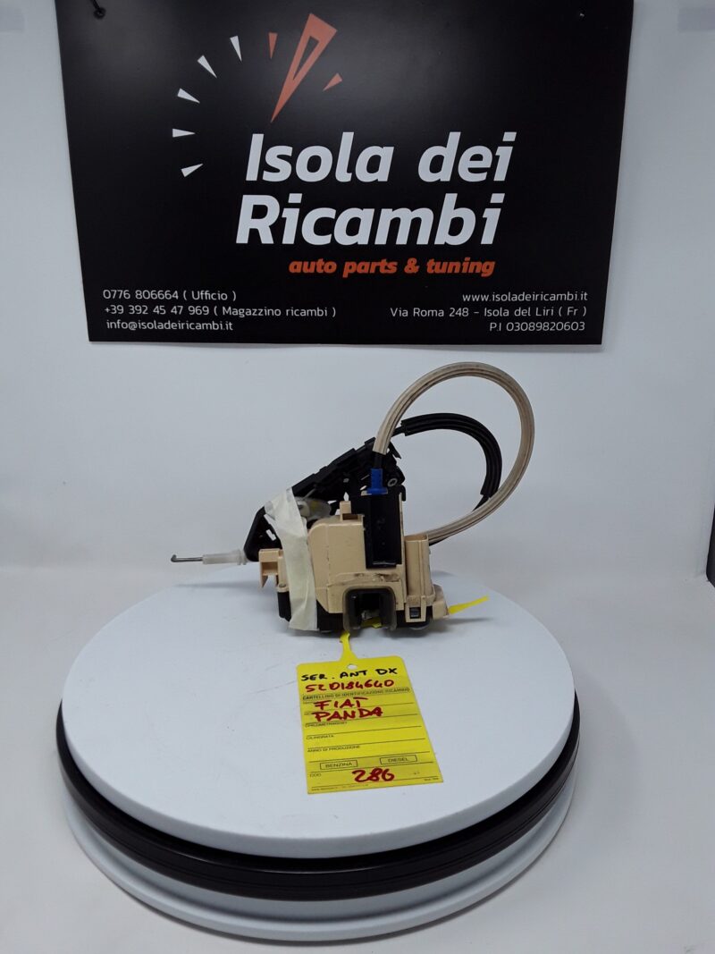 Serratura Usata -  Anteriore Destra Fiat Panda