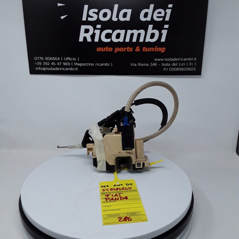 Serratura Usata -  Anteriore Destra Fiat Panda