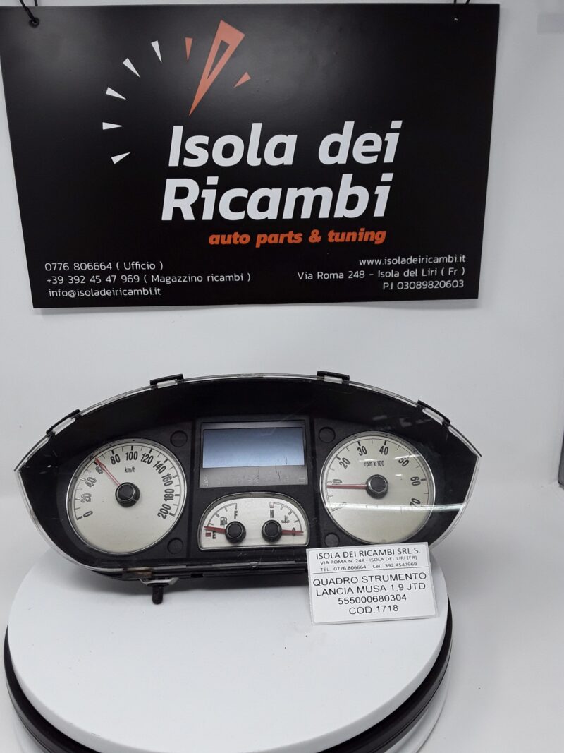 Quadro Strumenti Usato - Lancia Musa 1.9 JTD