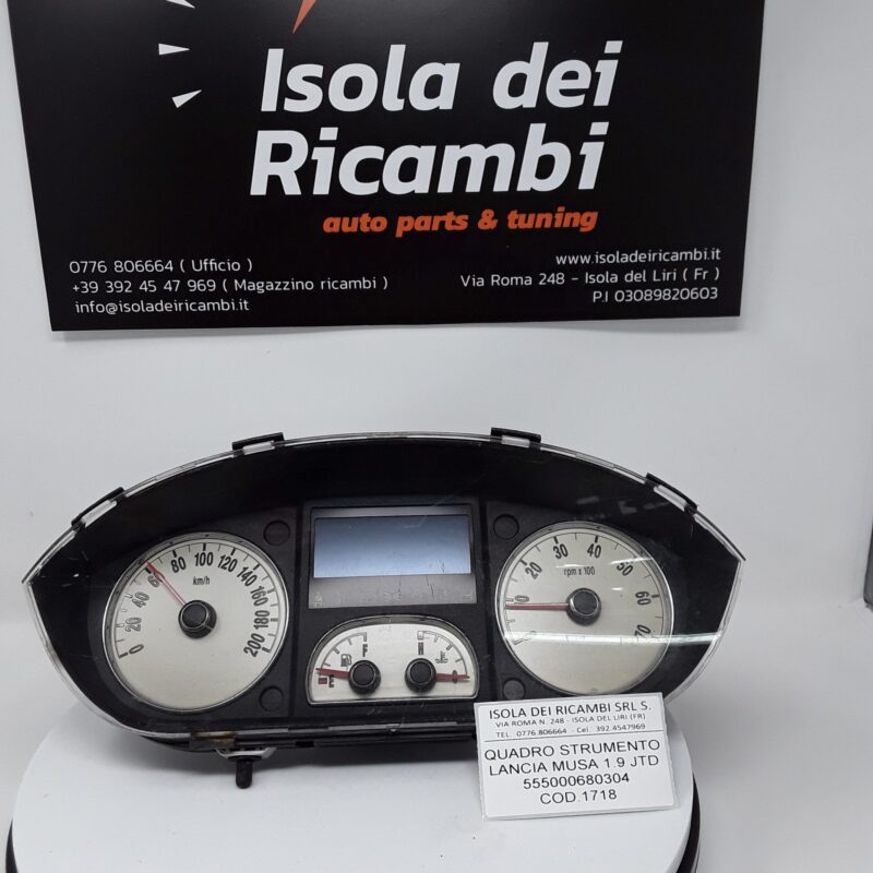 Quadro Strumenti Usato - Lancia Musa 1.9 JTD