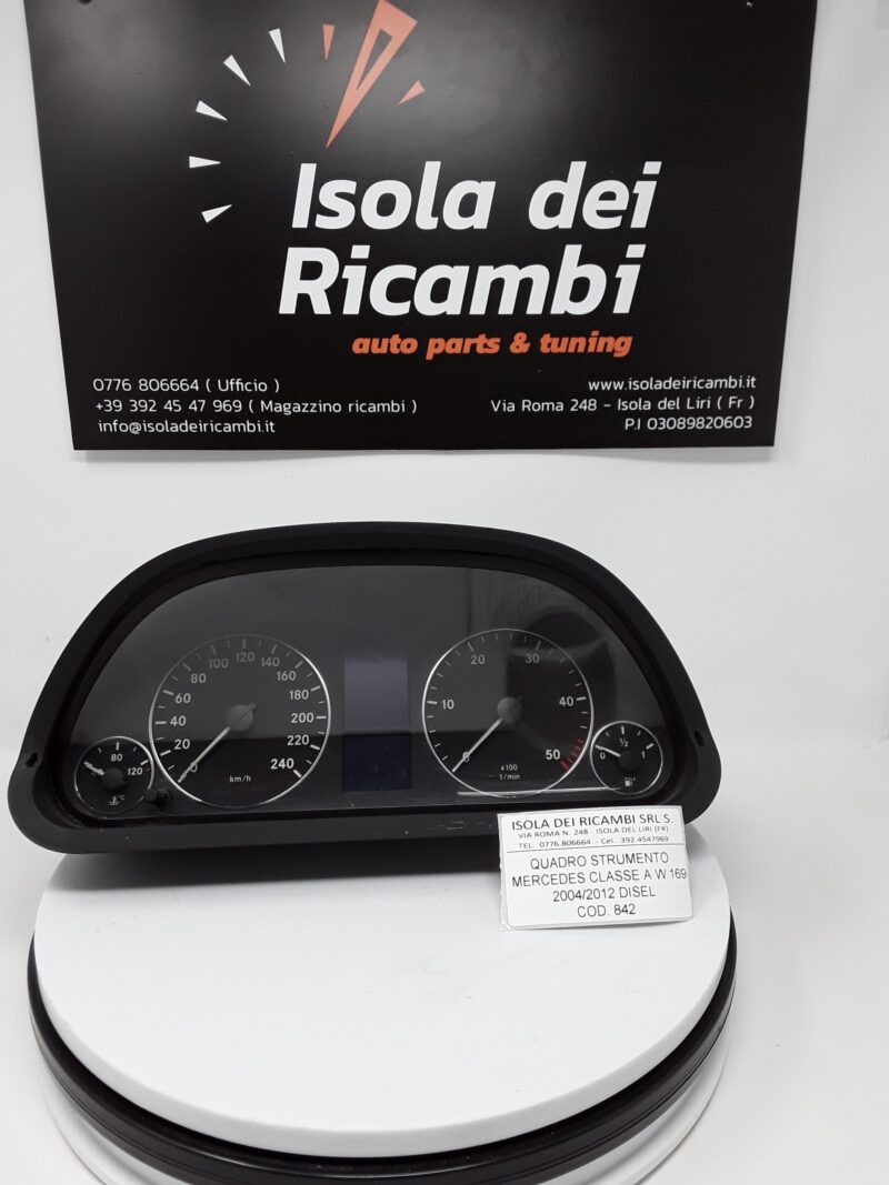 Quadro Strumenti Usato - Mercedes Classe A W169 Anno 2004/2012