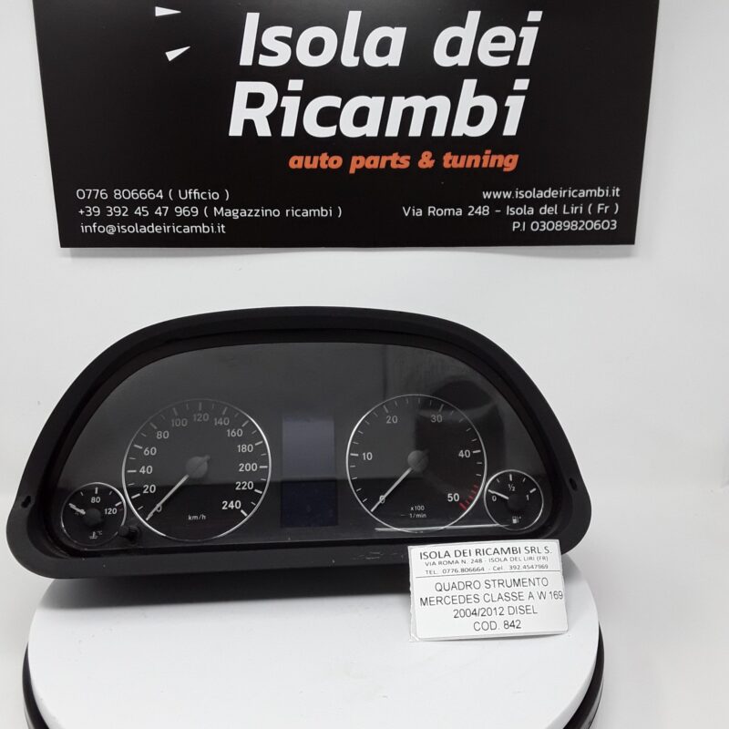 Quadro Strumenti Usato - Mercedes Classe A W169 Anno 2004/2012