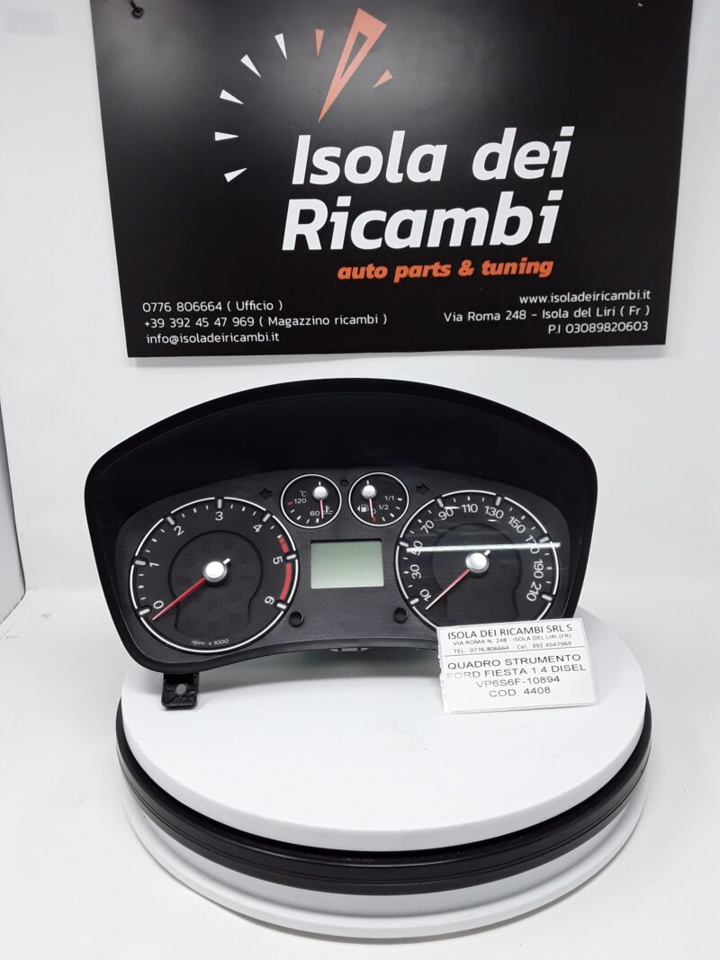 Quadro Strumenti Usato - Ford Fiesta 1.4 Diesel