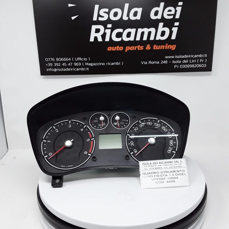 Quadro Strumenti Usato - Ford Fiesta 1.4 Diesel