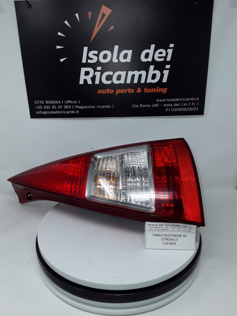 Fanale Usato - Posteriore Sinistro Citroen C 3