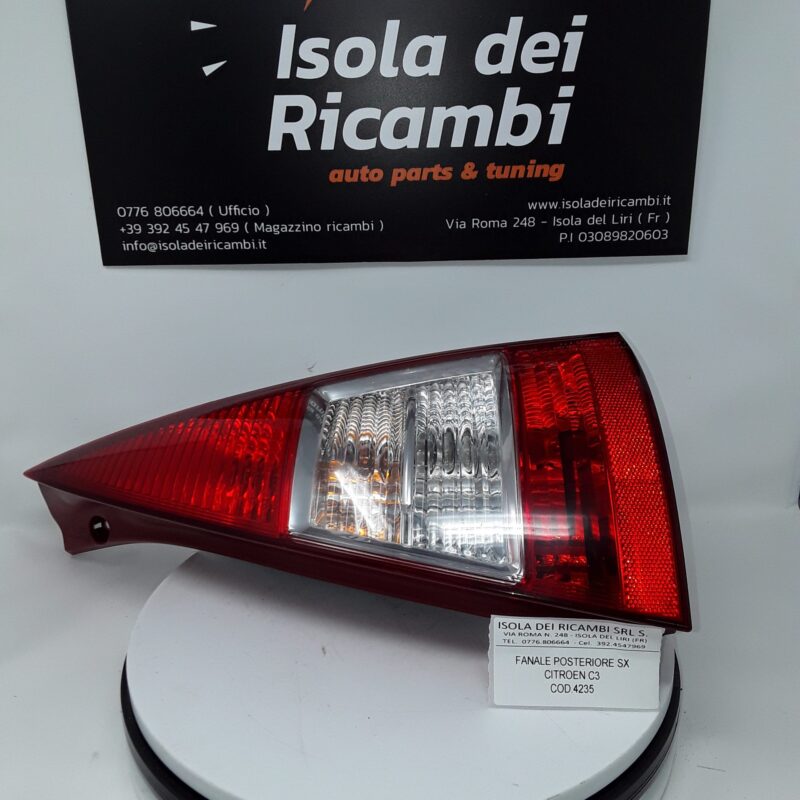 Fanale Usato - Posteriore Sinistro Citroen C 3