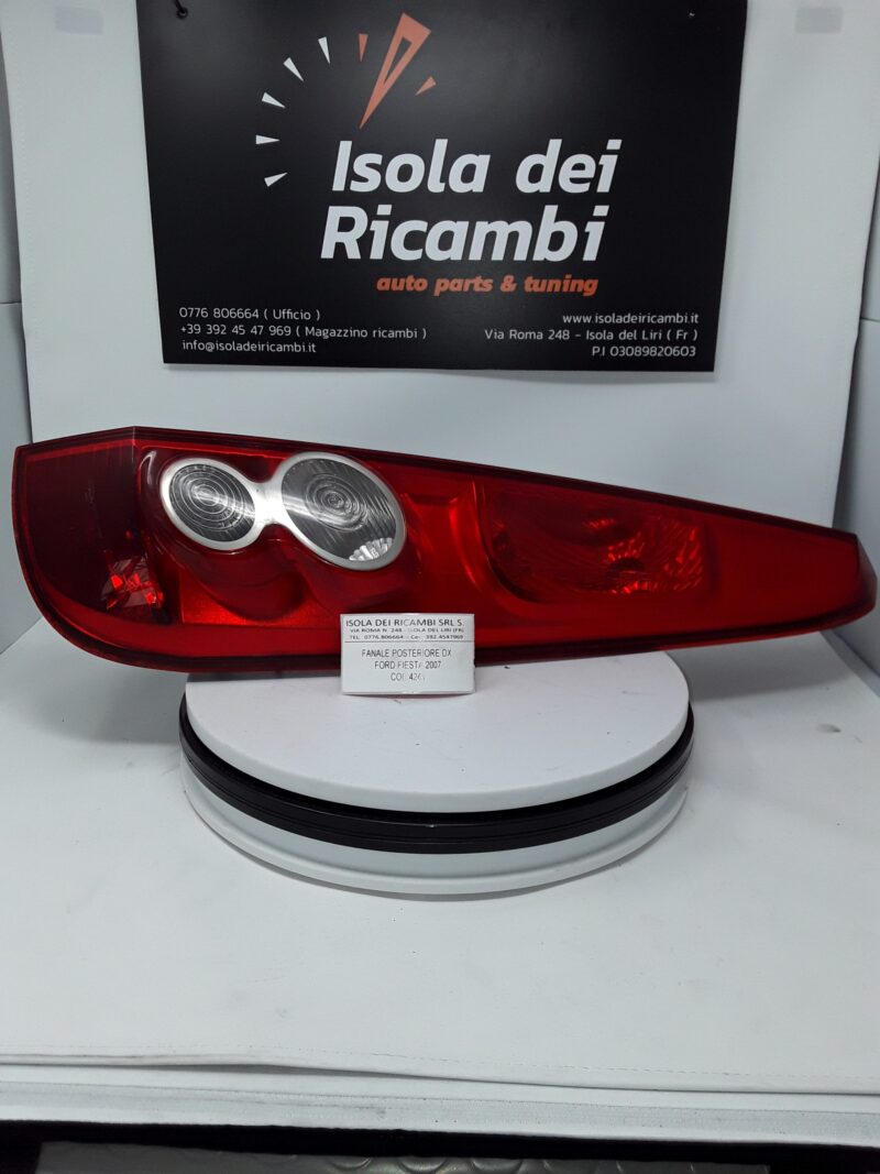 Fanale Usato - Posteriore Destro Ford Fiesta Anno 2007