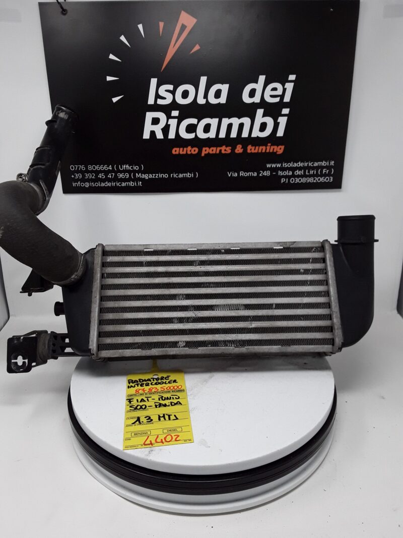 Radiatore Intercooler Usato - Fiat 500 / Punto / Panda 1.3 MJT