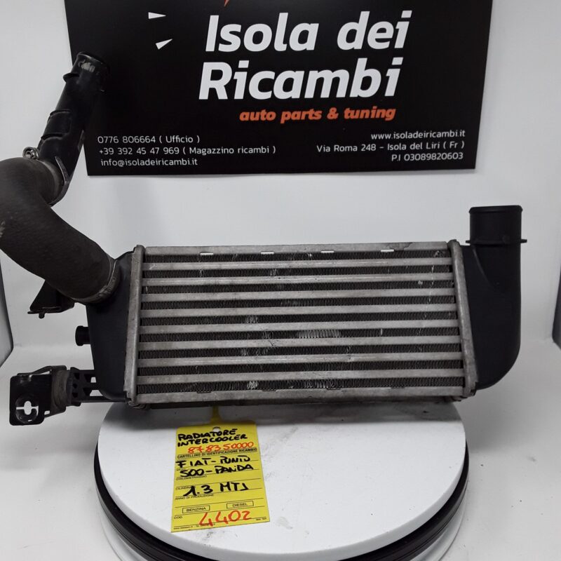 Radiatore Intercooler Usato - Fiat 500 / Punto / Panda 1.3 MJT