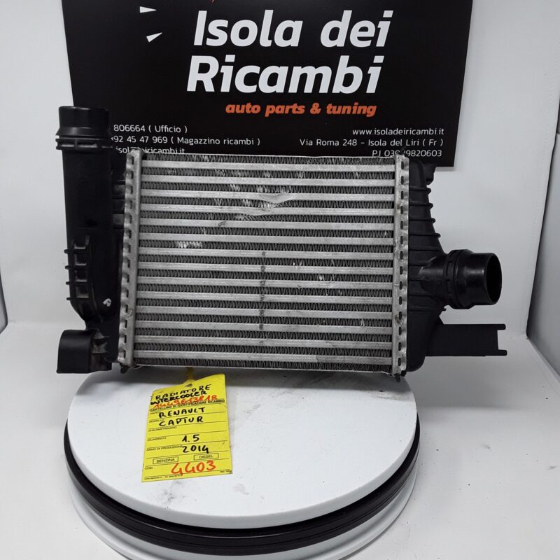 Radiatore Intercooler Usato - Renault Captur  1.5 DCI 90CV Anno 2014