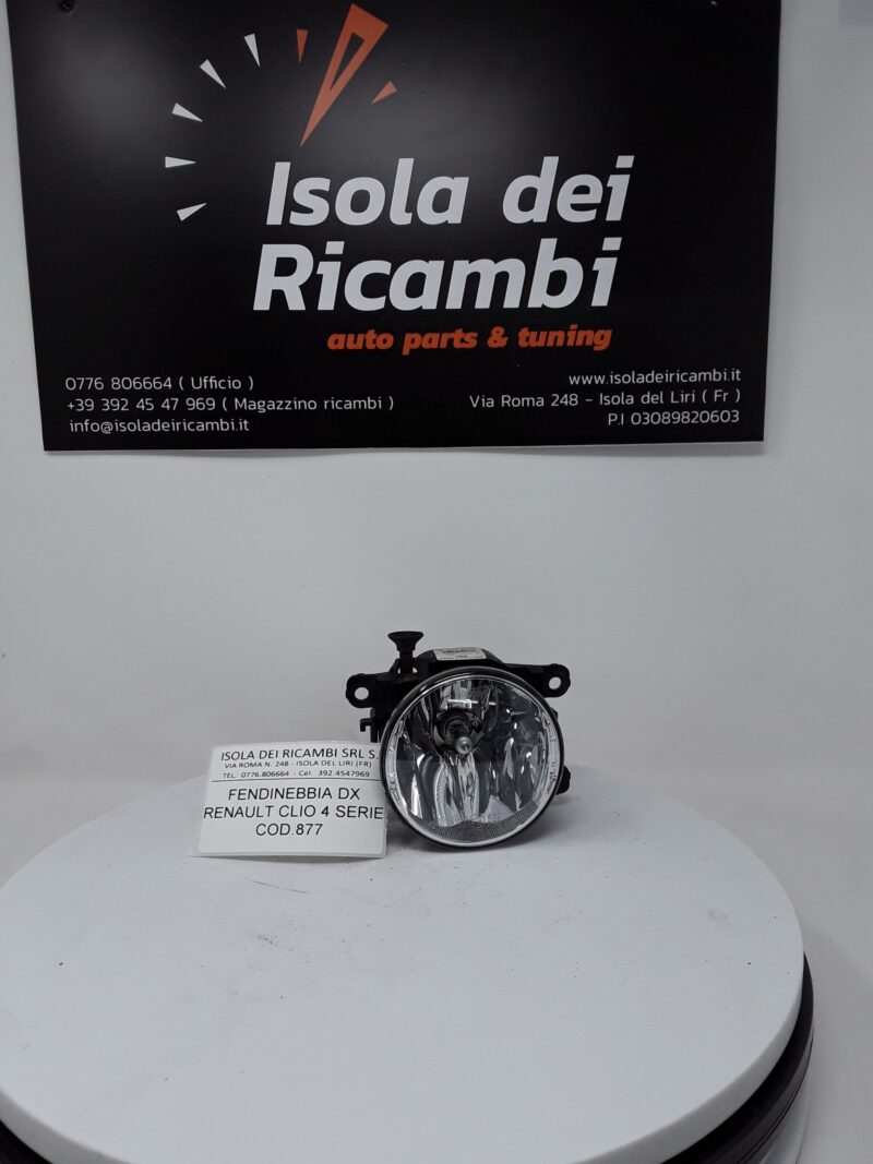 Fendinebbia Usato - Destro Renault Clio 4° Serie