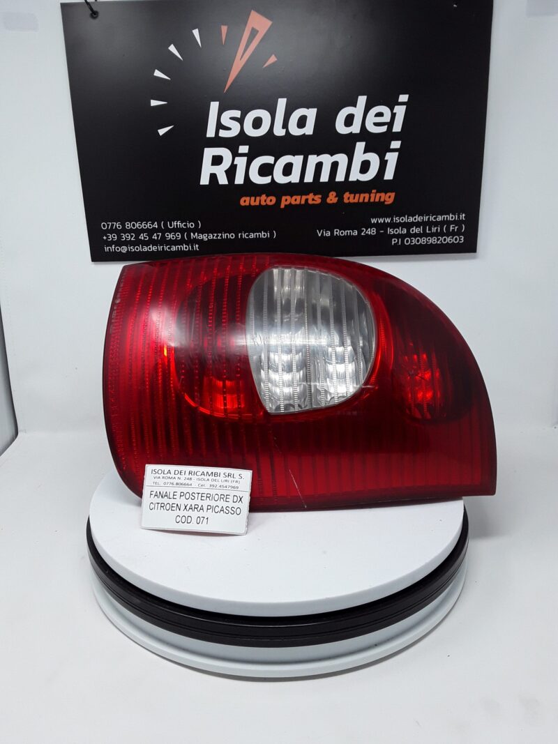 Fanale  Usato - Posteriore Destro Citroen Xsara Picasso