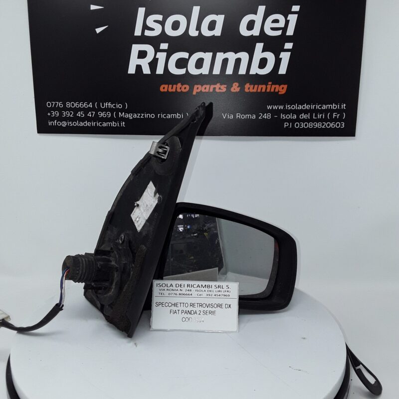 Specchietto Usato -  Retrovisore Destro Fiat Panda 2° Serie