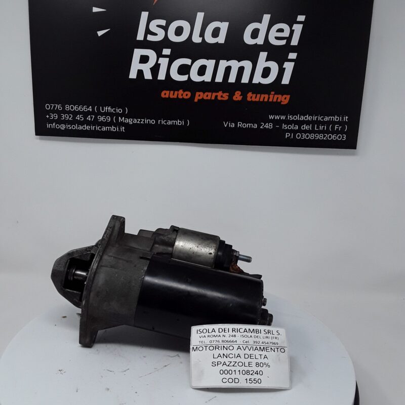 Motorino Avviamento Usato - Lancia Delta Spazzole 80%