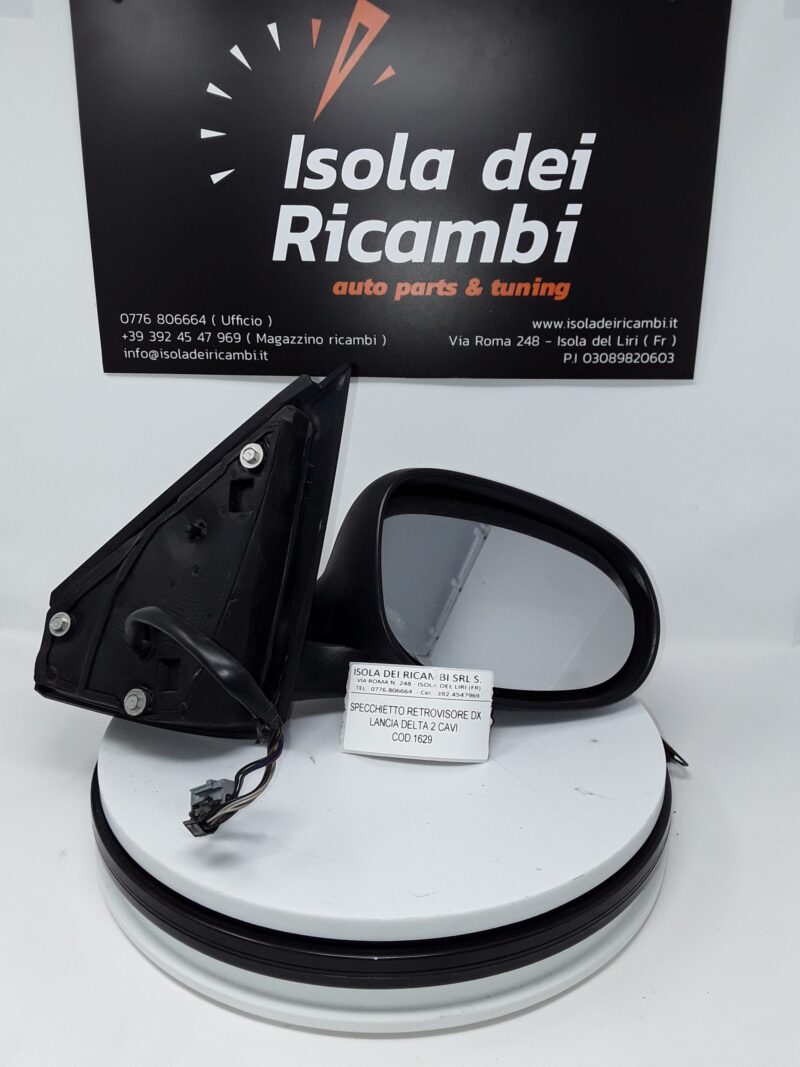 Specchietto Usato -  Retrovisore Destro Lancia Delta 2 Cavi