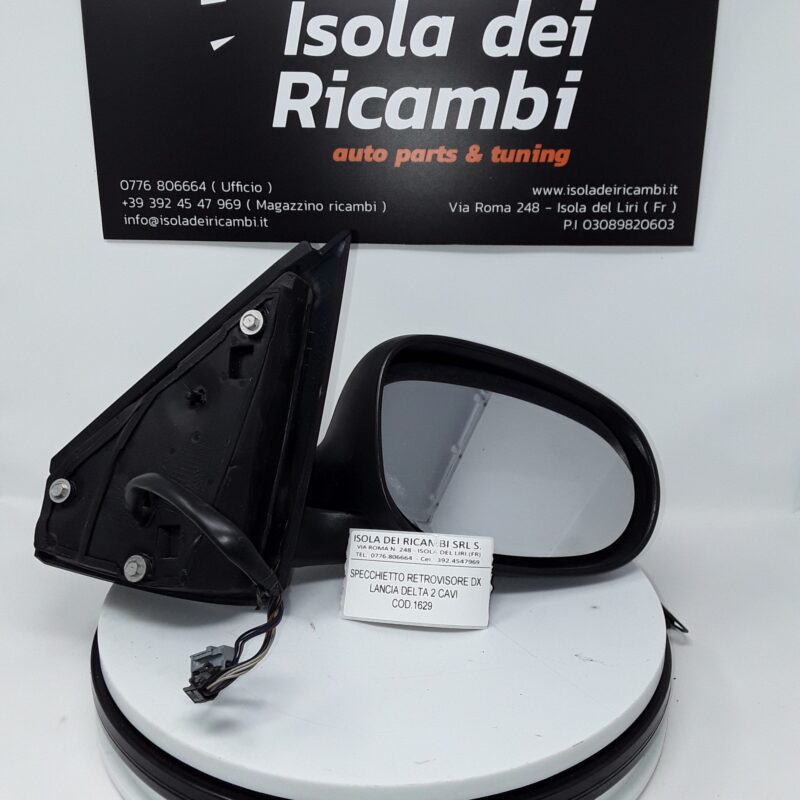 Specchietto Usato -  Retrovisore Destro Lancia Delta 2 Cavi