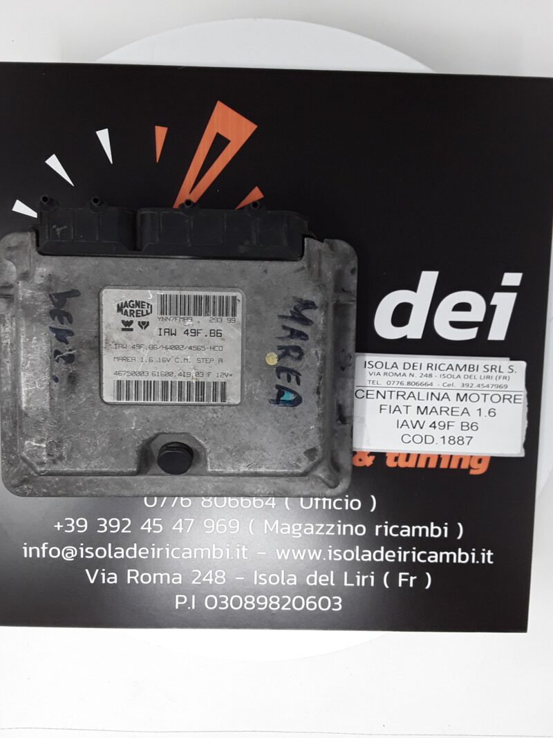 Centralina Motore Usata - Fiat Marea 1.6