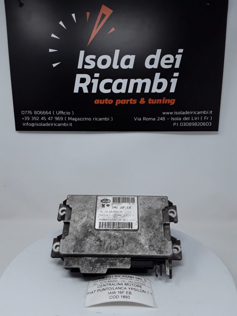 Centralina Motore Usata - Fiat Punto 1.1 / Lancia Ypsilon 1.1