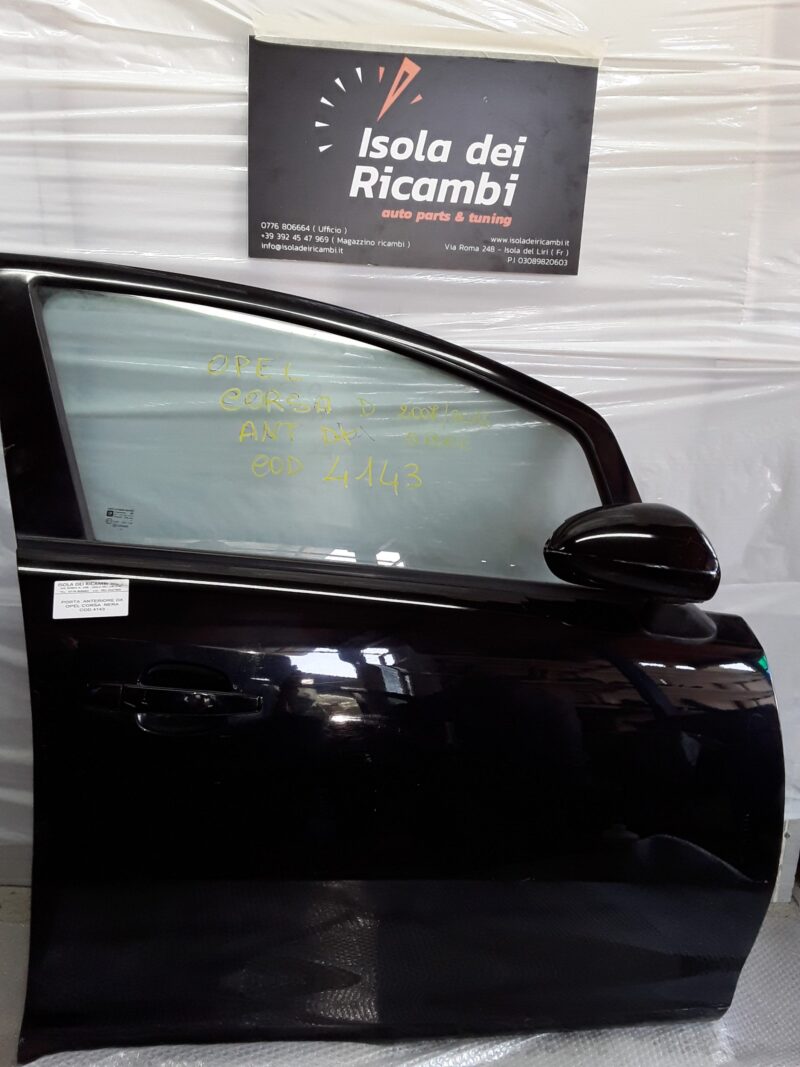 Sportello Usato -  Anteriore Destro Opel Corsa D 5 Porte Anno 2007/2016