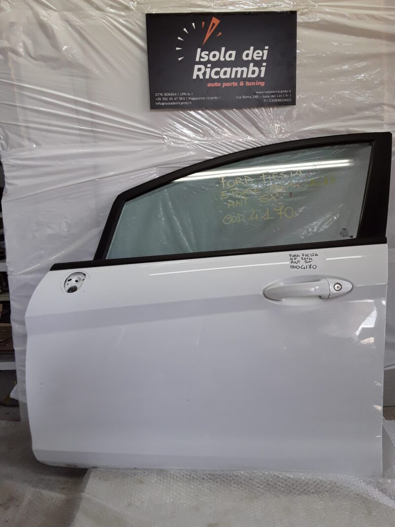Sportello Usato -  Anteriore Sinistro Ford Fiesta 5 Porte Anno 2014/2018