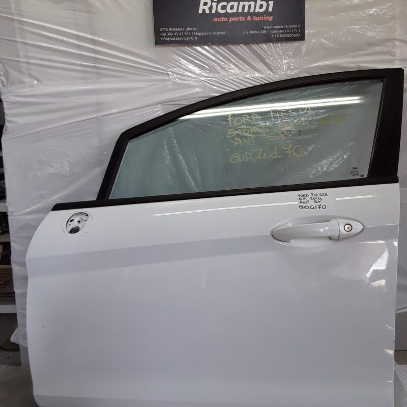 Sportello Usato -  Anteriore Sinistro Ford Fiesta 5 Porte Anno 2014/2018