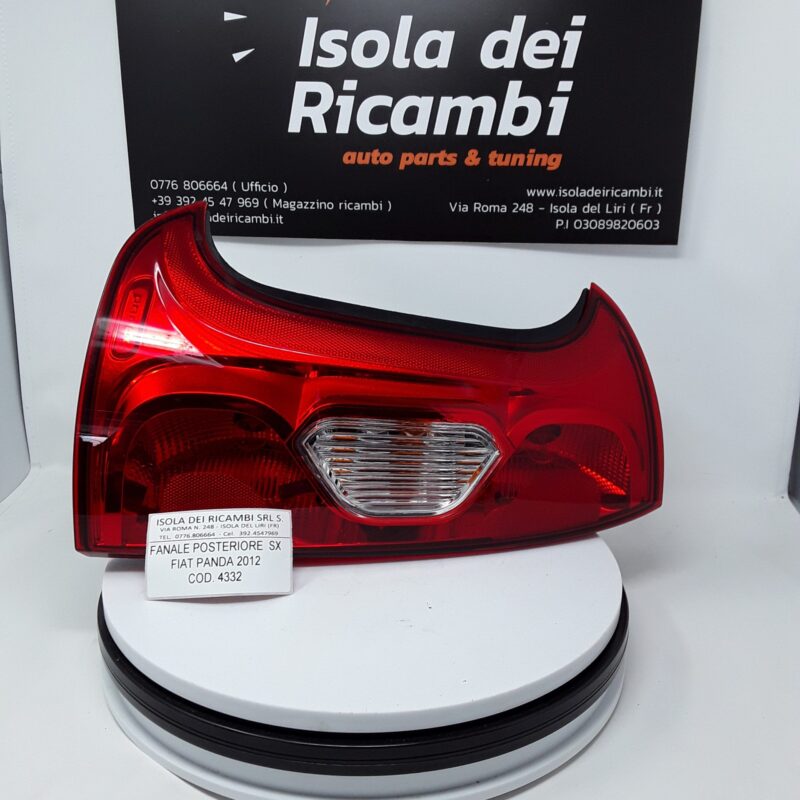 Fanale Usato -  Posteriore Sinistro Fiat Panda Anno 2012