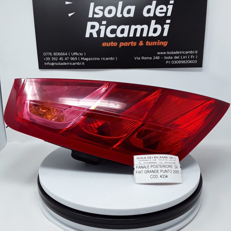 Fanale Usato - Posteriore Sinistro Fiat Grande Punto Anno 2005