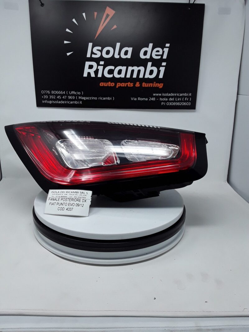 Fanale Usato -  Posteriore Destro Fiat Punto Evo Anno 2009/2012