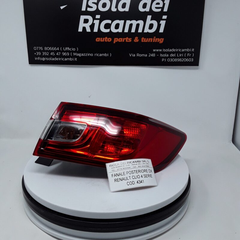 Fanale Usato - Posteriore Destro  Renault Clio 4 serie