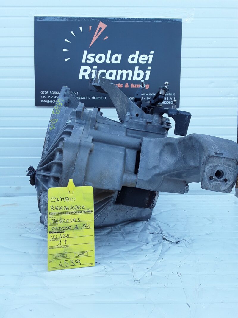 Cambio Manuale Usato - Mercedes Classe A  170 W168/160 W169  Anno 2004/2012