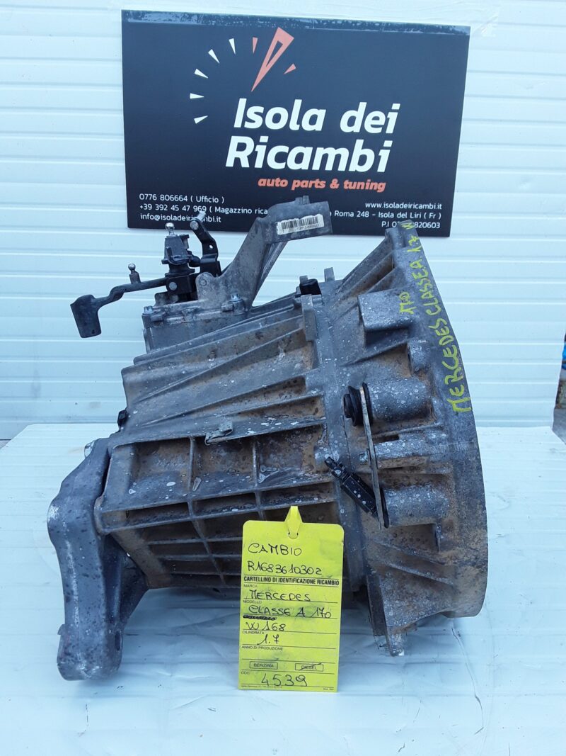 Cambio Manuale Usato - Mercedes Classe A  170 W168/160 W169  Anno 2004/2012