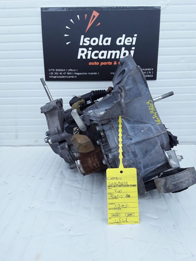 Cambio Manuale Usato - Lancia Ypsilon  Cilindrata 1.3 MTJ  / Fiat Punto 188 1.3 MTJ
