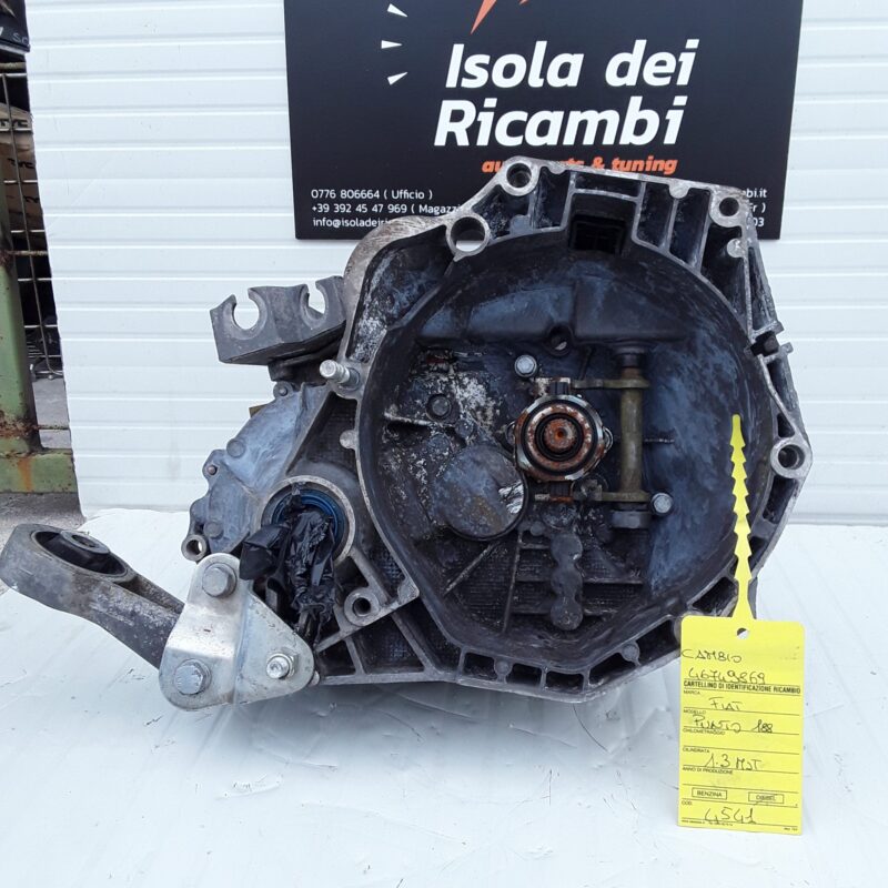 Cambio Manuale Usato - Lancia Ypsilon  Cilindrata 1.3 MTJ  / Fiat Punto 188 1.3 MTJ