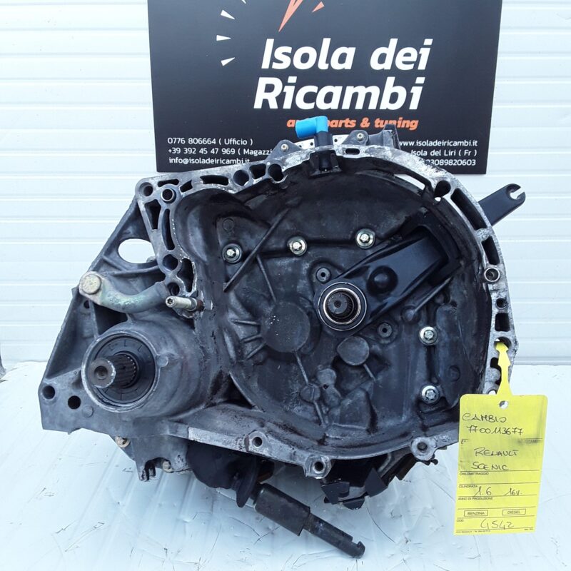 Cambio Manuale Usato - Renault Scenic Cilindrata 1.6 - 16 Valvole