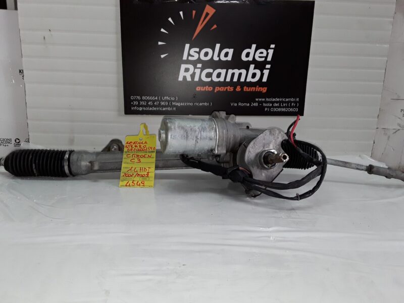 Scatola Sterzo Usata - Citroen C 3 Anno 2002/2009 Motore Elettrico