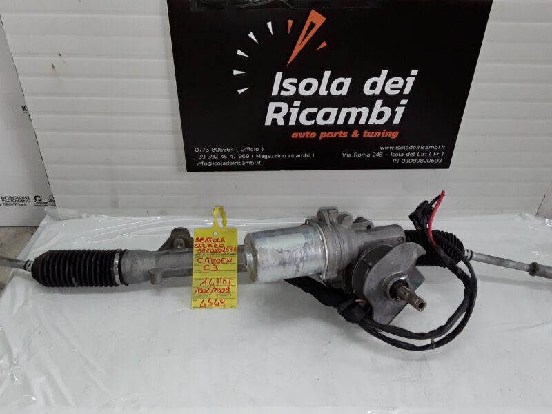 Scatola Sterzo Usata - Citroen C 3 Anno 2002/2009 Motore Elettrico
