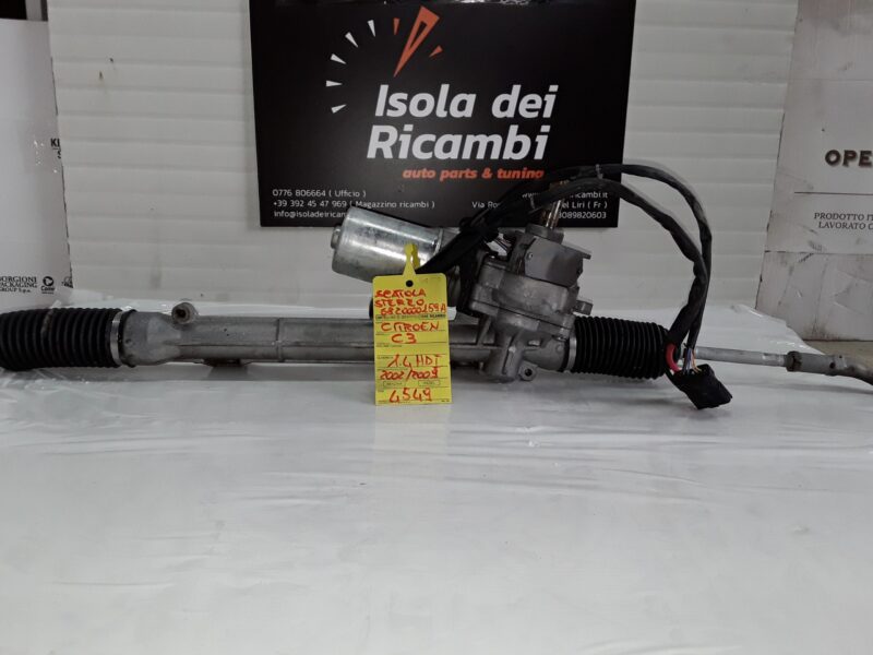 Scatola Sterzo Usata - Citroen C 3 Anno 2002/2009 Motore Elettrico