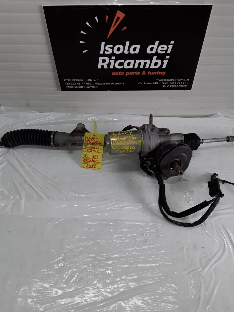 Scatola Sterzo Usata - Citroen C3 Anno 2004/2009  Motore Elettrico