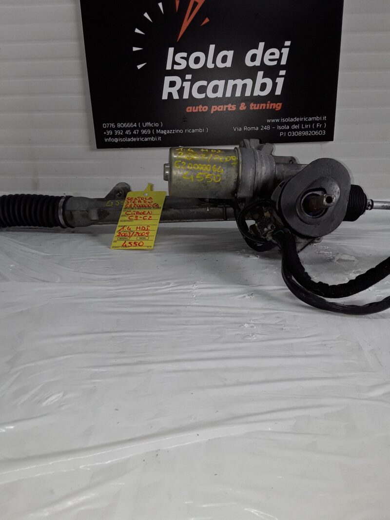 Scatola Sterzo Usata - Citroen C3 Anno 2004/2009  Motore Elettrico